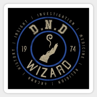 D&D Wizard Sticker